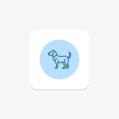 Beagle, vector, pixel perfect, illustrator file
