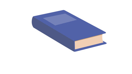 Elegant blue book design perfect for education projects knowledge and wisdom concepts