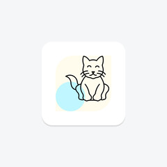 Persian Cat, vector, pixel perfect, illustrator file