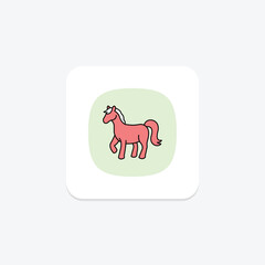 Pony, vector, pixel perfect, illustrator file