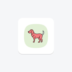 Beagle, vector, pixel perfect, illustrator file