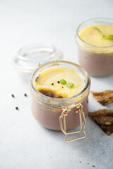 Homemade liver pate