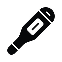 Check out our glyph icon showing thermometer