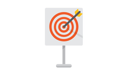 Achieve your goals success is within reach aim high target practice ambition