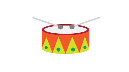 Vibrant drum ready to rock the stage feel the rhythm and beat