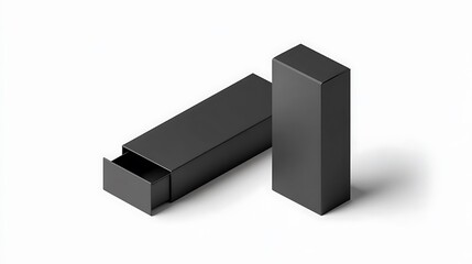 Shadowed Matte: Minimalist Packaging Design