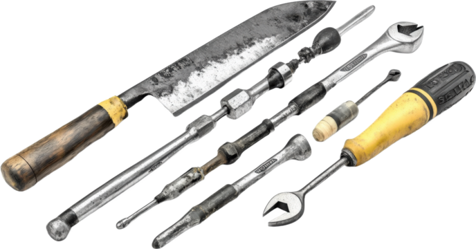 Assorted Tools and Utensils