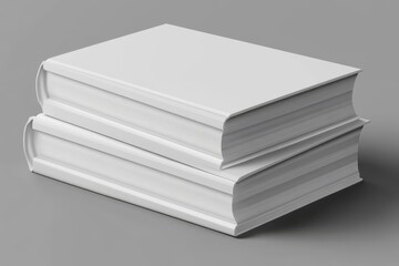 The brochure's cover is designed with a realistic layout for presentation purposes