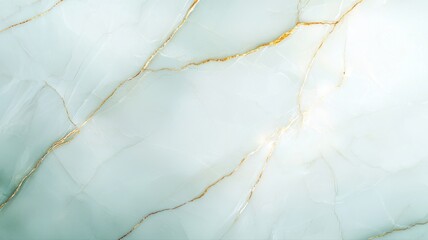 Fototapeta premium Elegant Blue Green Marble with Gold Veins Texture Background marble texture background gold veins