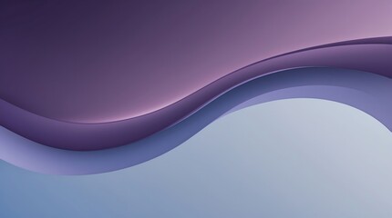 Abstract gradient background with waves of purple and blue shades