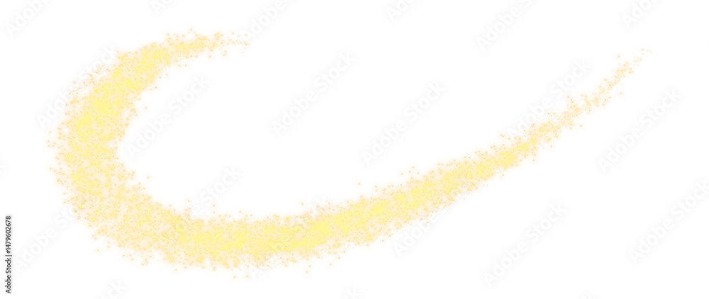 Poster glittering vector dust on a transparent background. golden sparkling lights. christmas holiday glow 