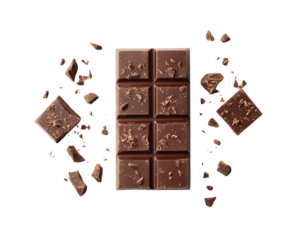 Delicious chocolate bar looks enticing