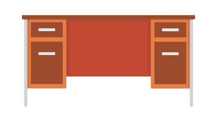 Stylish office desk design perfect workspace for productivity and creativity