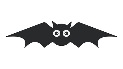 Adorable bat design perfect for Halloween spooky cute night flying mammal wildlife art graphic