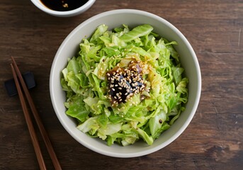 A clean and nutritious side dish perfect for health related articles, recipe books or health promotion content.