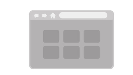 Modern website interface design clean simple elegant user friendly navigation