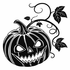 halloween pumpkin vector