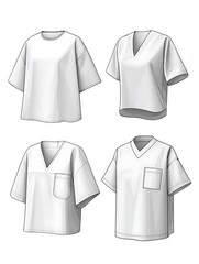 Crisp Cotton Sketches