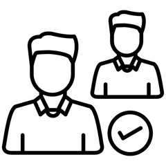 Selection Icon Decision Making and Choice Concept