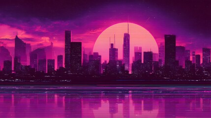 Neon Dreams of a Digital Tomorrow Where Technology and Humanity Collide Amidst the Cyberpunk Cityscape Reflection of Hope and Despair