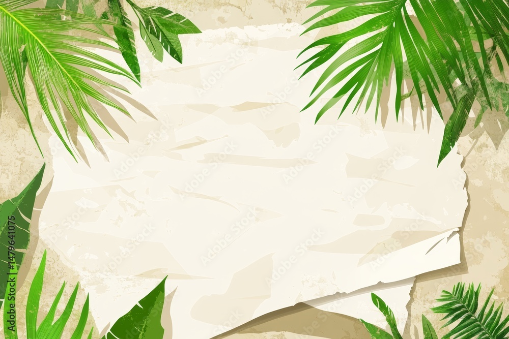 Poster a4 paper sheets feature a modern mockup of the shadow overlay plant with shadows overlay effects of 