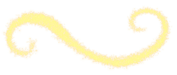Glittering vector dust on a transparent background. Golden sparkling lights. Christmas Holiday glow particle. Magic star effect. Shine background. Festive party design. PNG image	
