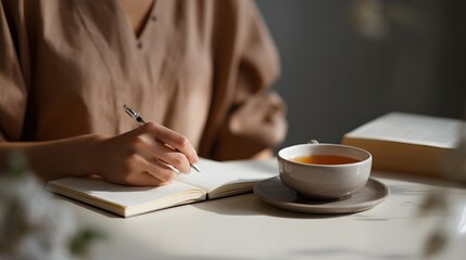 Embracing Serenity A Woman's Guide to Meditation Journaling and Wellness Practices with Soothing Tea Rituals for Enhanced Mental Health Benefits