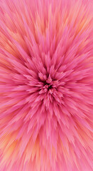 Abstract pink and orange design