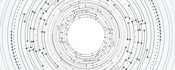 Futuristic abstract circuit technology concept background