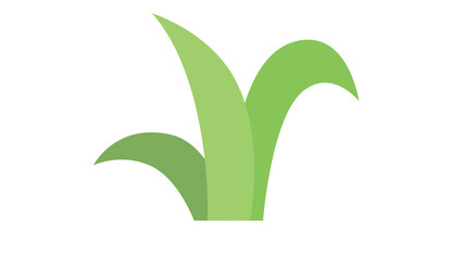 Vibrant green grass illustration perfect for nature designs adding a touch of freshness and life to your projects