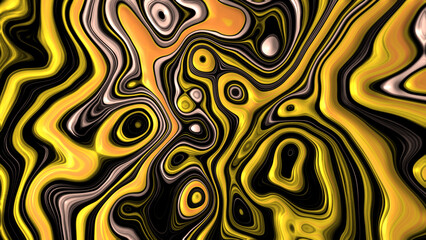 Liquid Fractual Motion Graphic Background 09