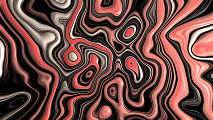 Liquid Fractual Motion Graphic Background 02