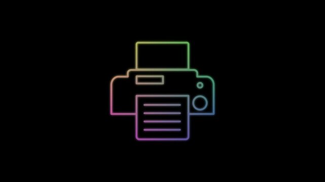Printer icon , computer print copy printer machine symbol. Photocopy machine.