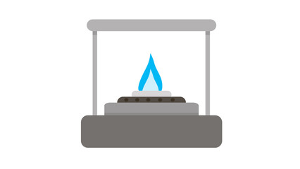 Serene blue flame tabletop fireplace modern design cozy ambiance perfect home decor