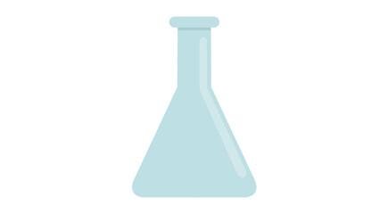 Clean Erlenmeyer flask perfect for science experiments explore possibilities discover breakthroughs