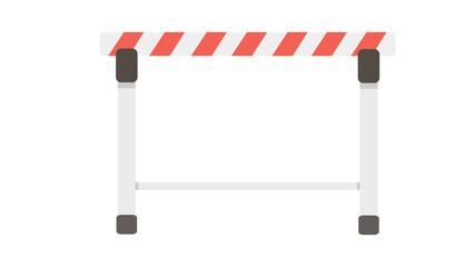 Simple yet striking hurdle design perfect for your athletic projects a vibrant graphic element