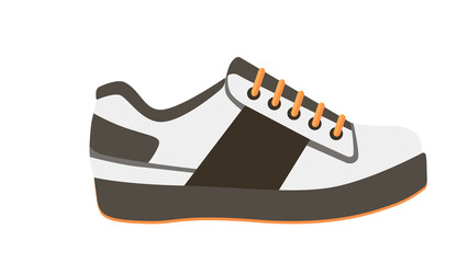 Stylish sneakers ready for a run feel the energy boost your day with comfort and style