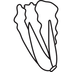 Vegetable Line Icon