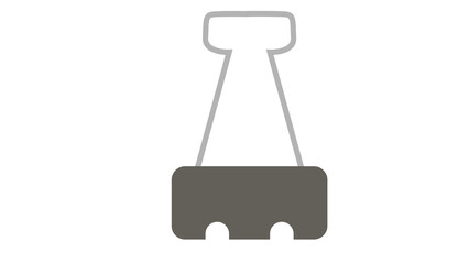 Sturdy metallic binder clip office supply essential secure papers documents files folders strong hold