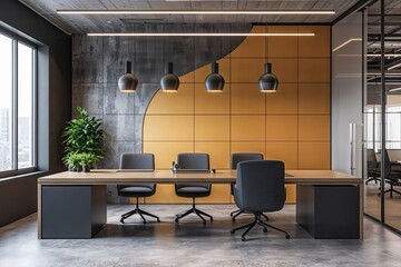 Contemporary Wall Designs and Modern Backdrops for Stylish Corporate Office Spaces