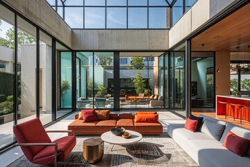 Dynamic City Architecture Inspiring Modern Glass Design for Urban Living