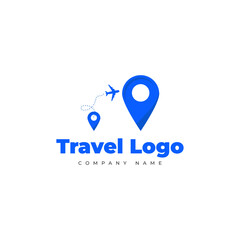 Sleek T P Travel Emblem for Branding