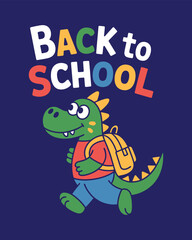 Back to School t-shirt design vector Art & Illustration