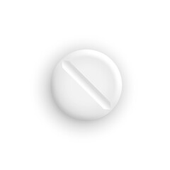 Tablet and capsule icon collection with signs symbol for antibiotic treatment medication cute cartoon design medicals pharmacy vitamin header illustration healthcare isolated banner round colourful

