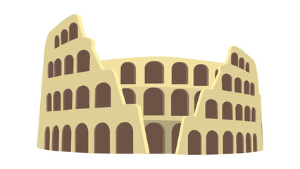 Majestic Colosseum Iconic Roman architecture timeless beauty history grandeur