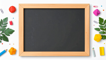 Clean Chalkboard Frame