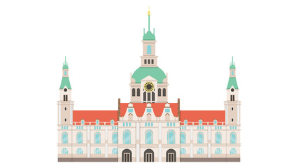 Majestic Leipzig New Town Hall architectural beauty stunning design iconic landmark