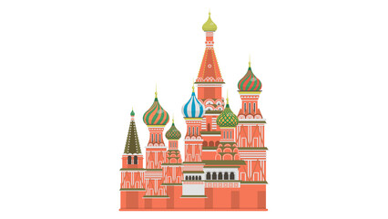 Saint Basil Cathedral Moscow iconic architecture vibrant colors stunning detail