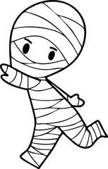 
Cartoon Elements Ghost Cloak Autumn Halloween Illustration Cute Image Hand-painted

