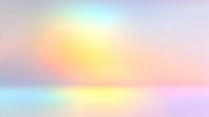 Obraz premium gradient overlay with high saturation and soft blending transitions